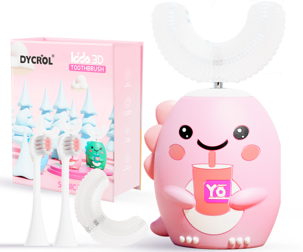 kids u-shaped sonic electric toothbrush