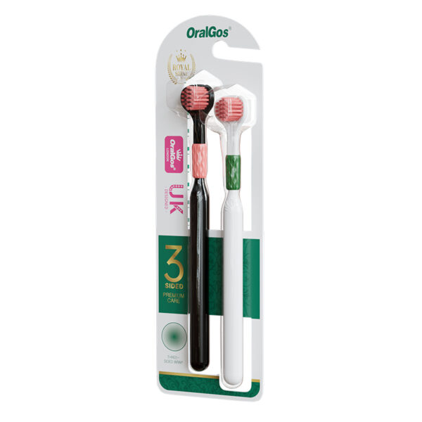 Advanced Soft Bristle Triple-Sided Toothbrush