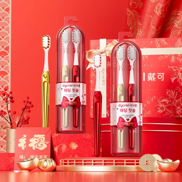 Dycrol KR643 Gold Fortune Toothbrush