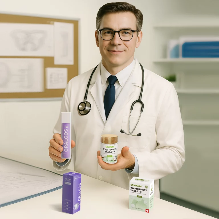 Oral care products recommended by dentists