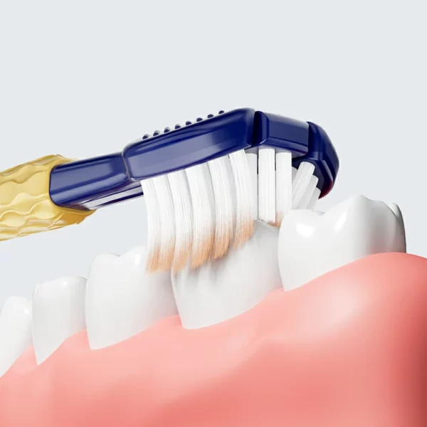 3-Sided Ultra-Soft PBT Toothbrush